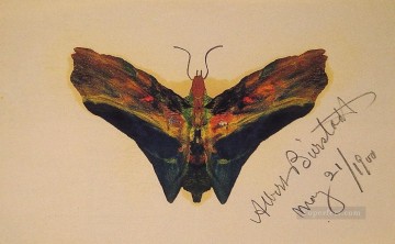  Albert Oil Painting - Butterfly v2 luminism Albert Bierstadt